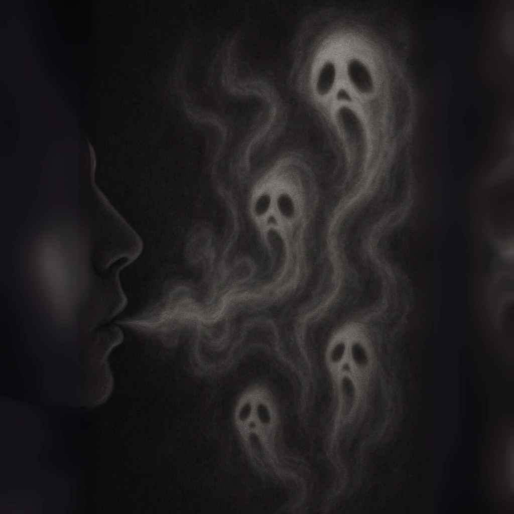 digitaalinen kummitus taide, digital ghost art, digitalisk spök konst