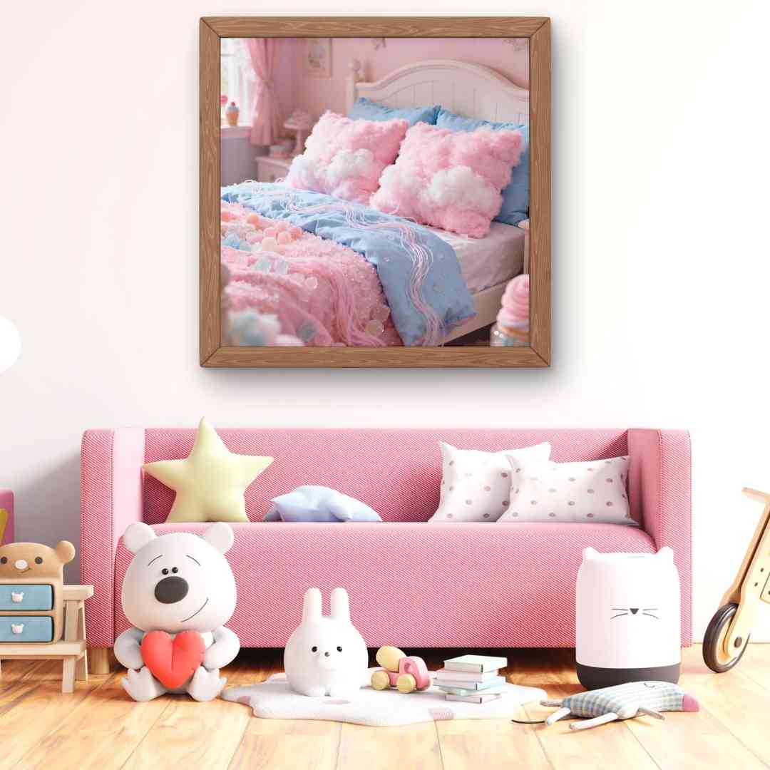 Digitaalinen taideteos, jossa vaaleanpunaisen ja sinisen sävyt sulautuvat höyhenenpehmeiksi muodoiksi.
 Digitalt konstverk där rosa och blå toner smälter samman till fjäderlätta former.
Digital artwork where pink and blue tones merge into feather-soft shapes.
