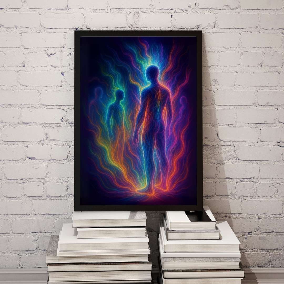 PDF Aura fields tavla, Pdf Aura fields taulu, PDF Aura fields wall art