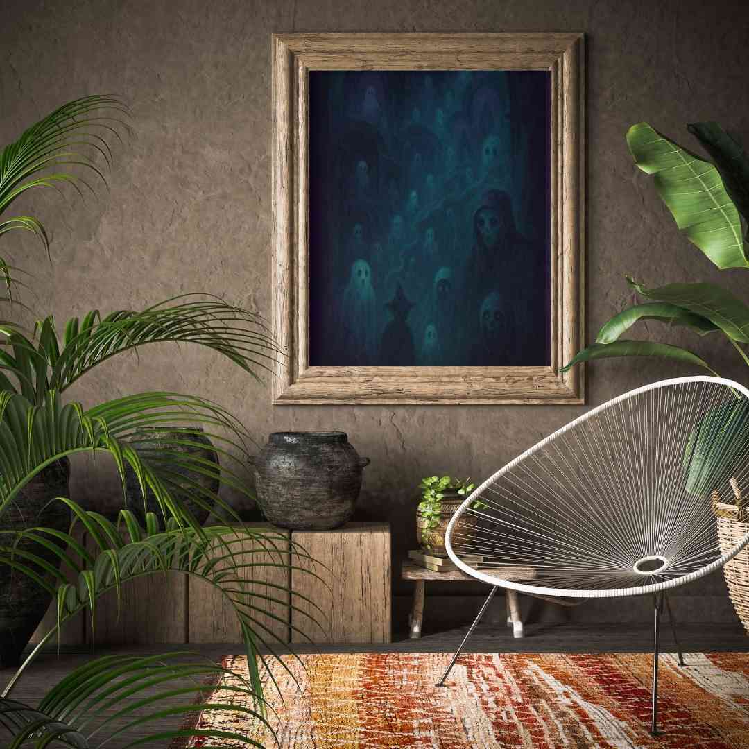 Digitaalinen taideteos, joka kutsuu tutkimaan menneisyyden salaisuuksia ja muistoja.
Digital konst som inbjuder till att utforska det förflutnas hemligheter och minnen.
 Digital artwork inviting exploration of the past’s secrets and memories.