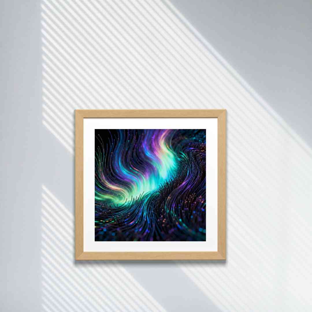 liten aurora i ram, pieni aurora raameissa, small aurora n frame