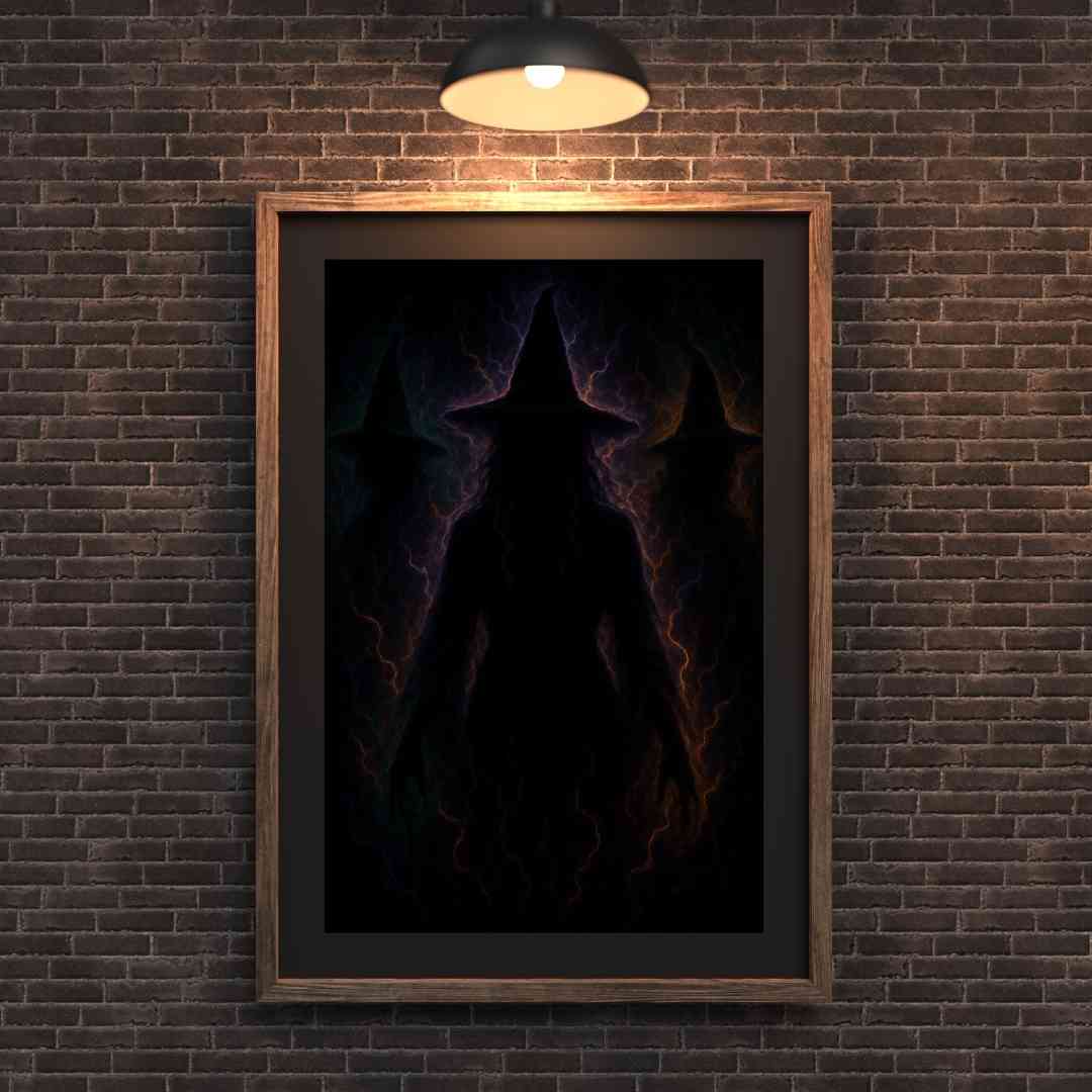 Maaginen taideteos, joka vangitsee mystisen energian värähtelevänä valona.
Magisk konst som fångar mystisk energi som vibrerande ljus.
 Magical artwork capturing mystical energy as vibrating light.