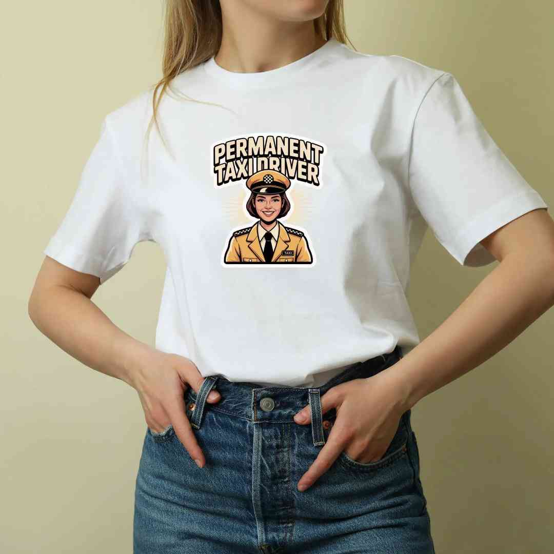 valkoinen t-paita printillä, white t-shirt with print, vit t-skjorta med print