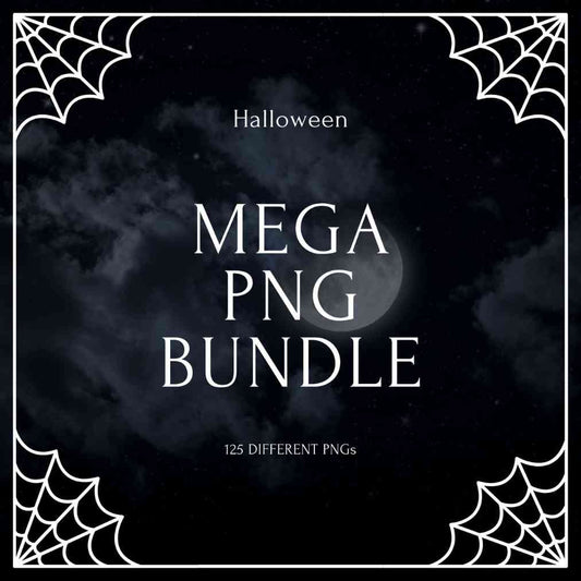halloween mega bundle, 125 png