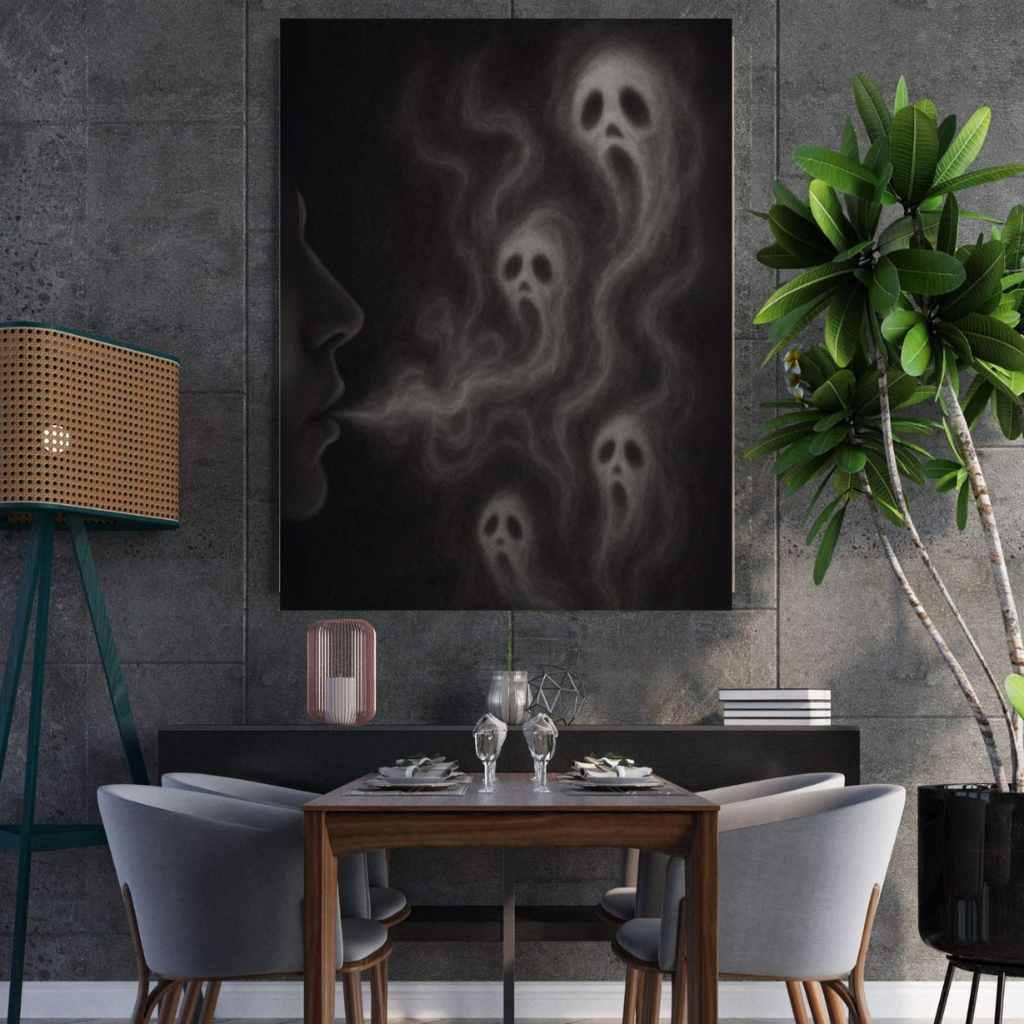 kummitukset savussa, ghosts in smoke, spöken i rök