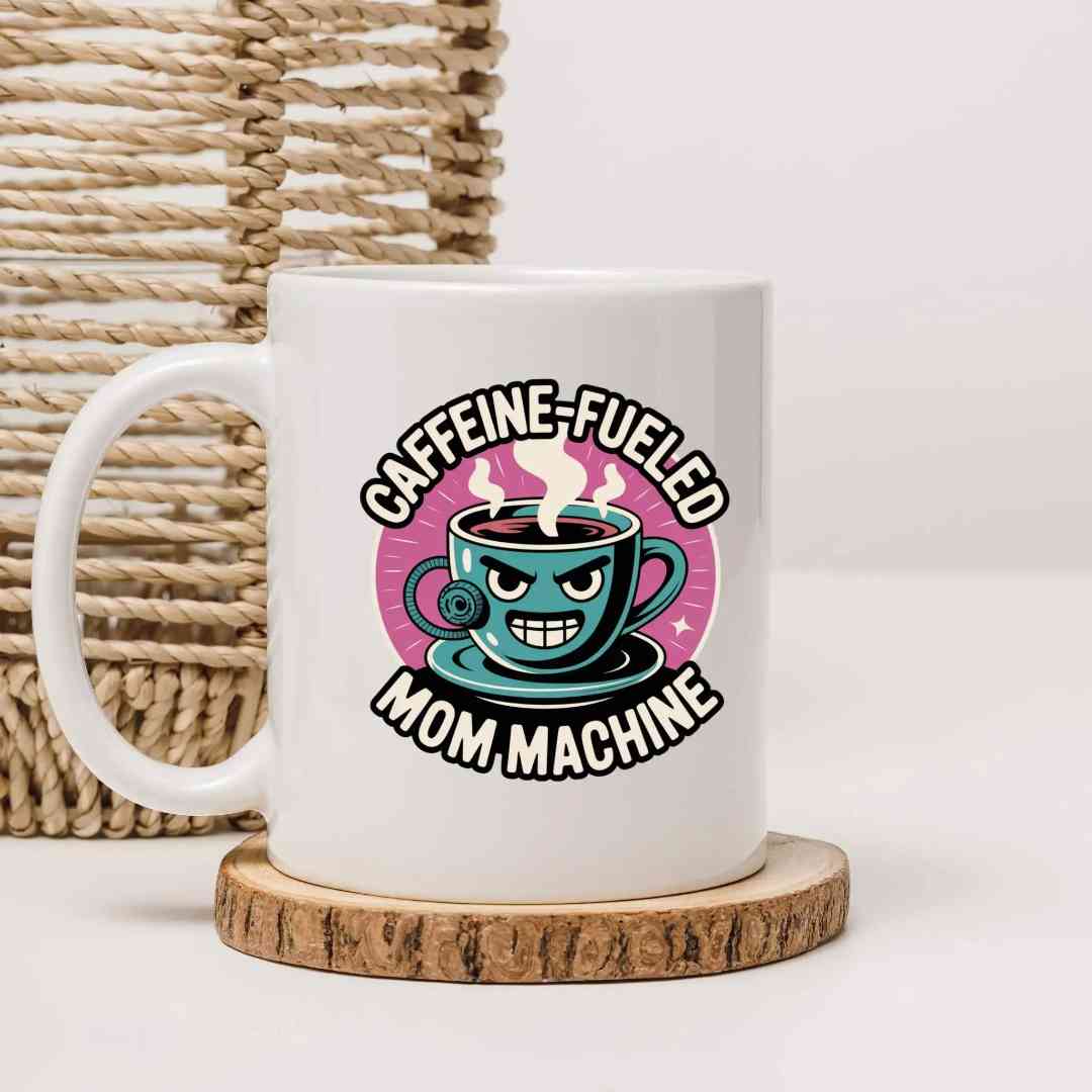 hauska valkoinen kahvikuppi, funny white coffee mug, rolig vit kaffemugg