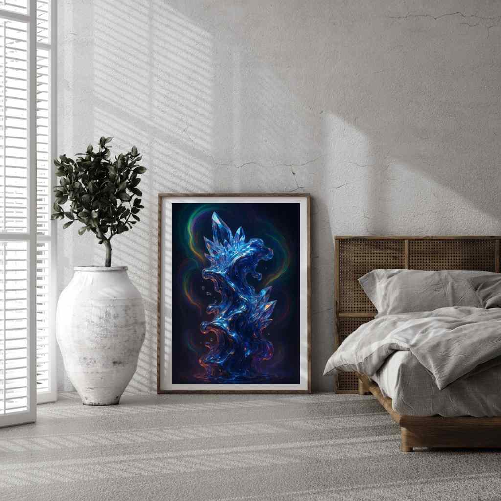 abstrak futuristisk tavla, abstract painting, abstrakti futurinen taide